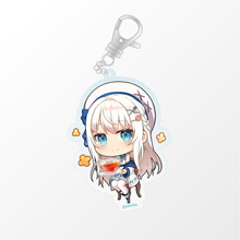 Load image into Gallery viewer, 【Mashiro Nagino×ANIERA】Peach-Flavored Tea "Calming Tea" (Acrylic Keychain Set)