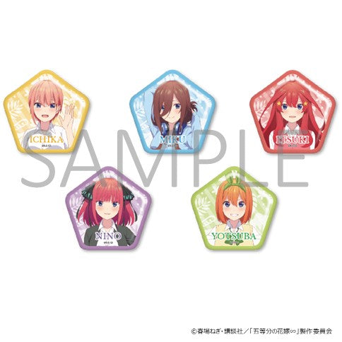 五等分の花嫁超BIG缶バッジ記念限定品 5種＋1セット イベントパッケージ缶バッジコレクション（五等分の花嫁 5th