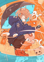 画像をギャラリービューアに読み込む, 【Haる】ANIERA gallery 05 illustration 002(A2サイズ)